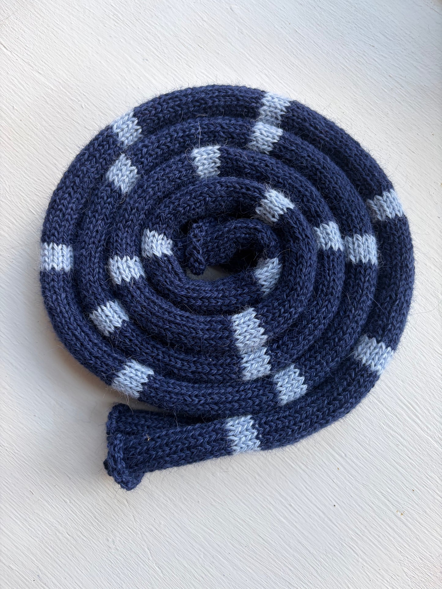 Navy and Sky Evie Scarf